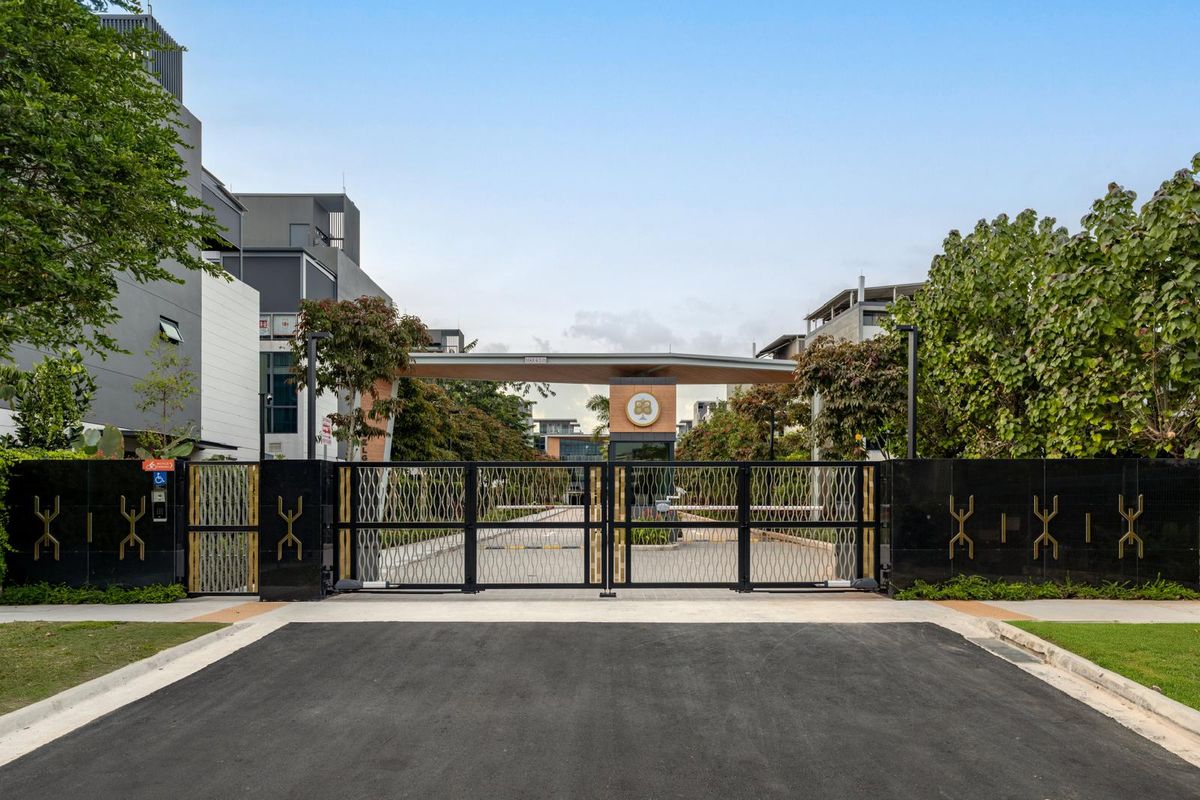 Belgravia Ace landed enclave, gated entrance
